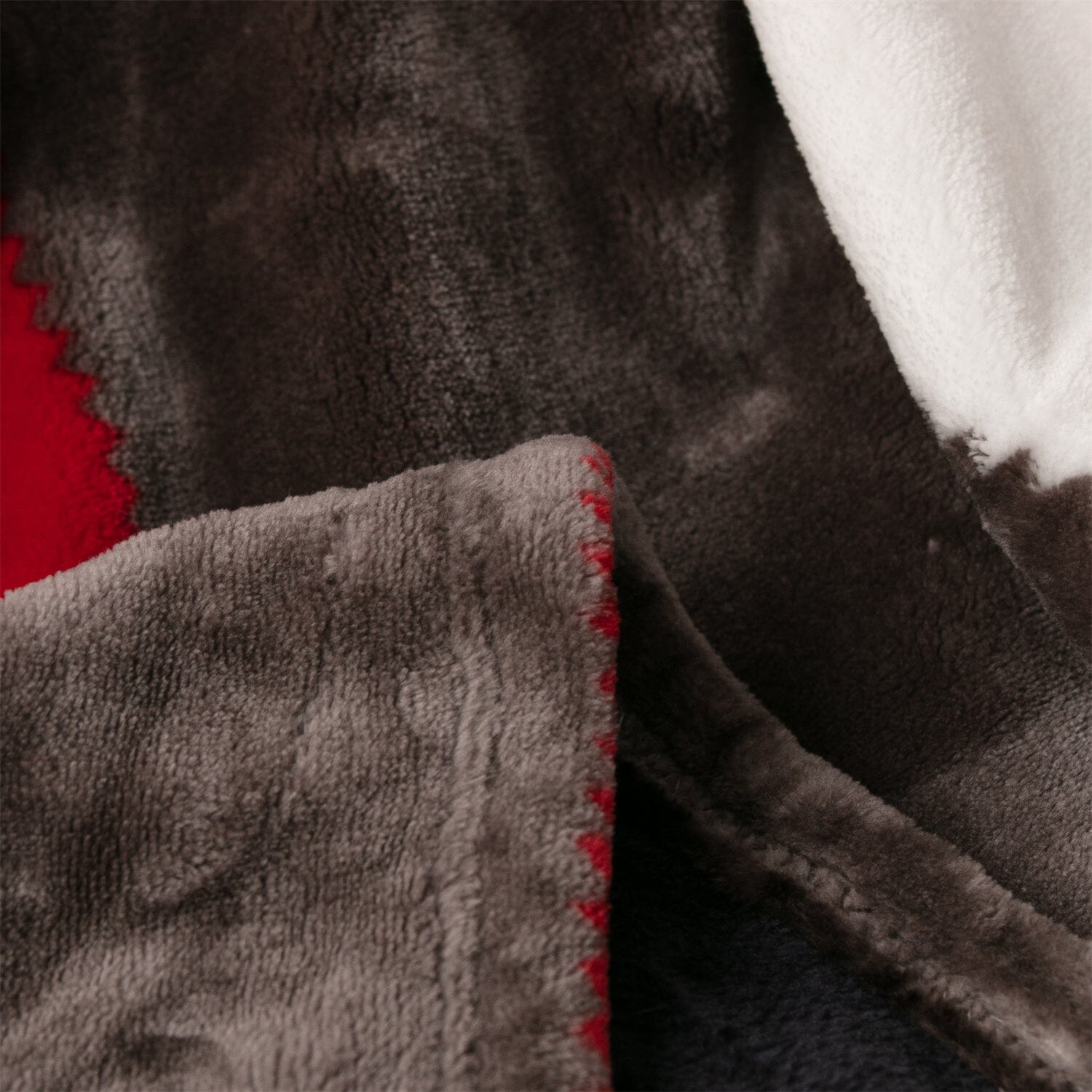 Tache Brown Red Sunset Maple Farmhouse Plaid Patchwork Throw Blanket (4025)