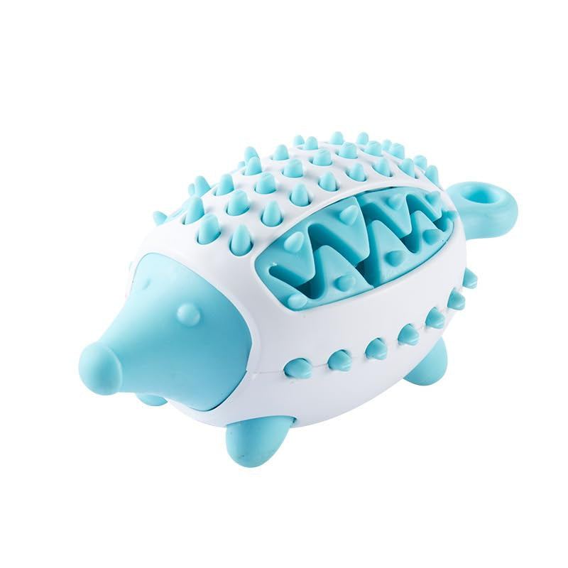 Dog Treat Interactive Chew Toy For Puppies Food-Leaking Design Teeth Grinding Cleaning