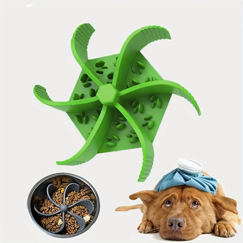 New Silicone Hexagon Food Divider Dog Slow Eating Mat