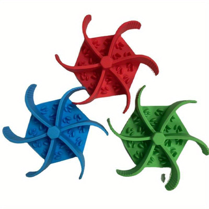 New Silicone Hexagon Food Divider Dog Slow Eating Mat