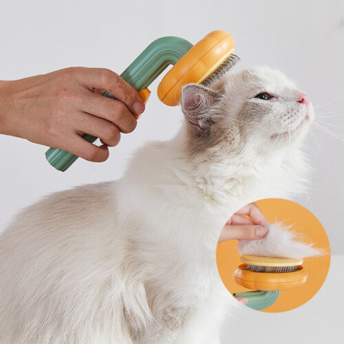 Pet Grooming Self Cleaning Slicker Brush For Dogs, Cats, Puppy, Rabbit