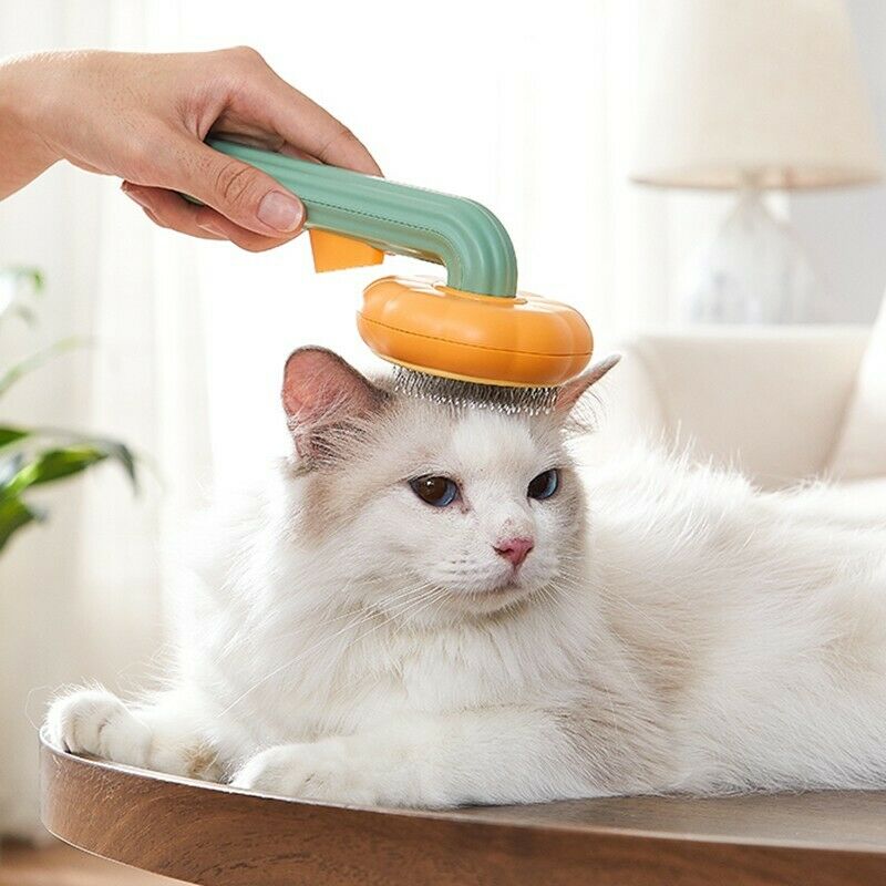 Pet Grooming Self Cleaning Slicker Brush For Dogs, Cats, Puppy, Rabbit