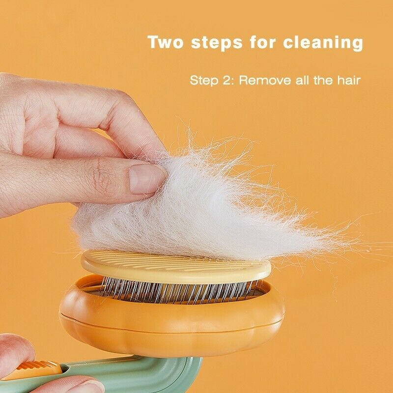 Pet Grooming Self Cleaning Slicker Brush For Dogs, Cats, Puppy, Rabbit