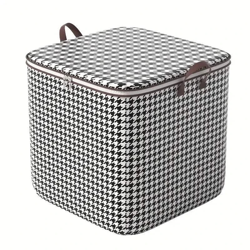 2-Pack: Quilt Storage Bag Organizer Non-woven Dustproof Foldable Wardrobe Space Saving