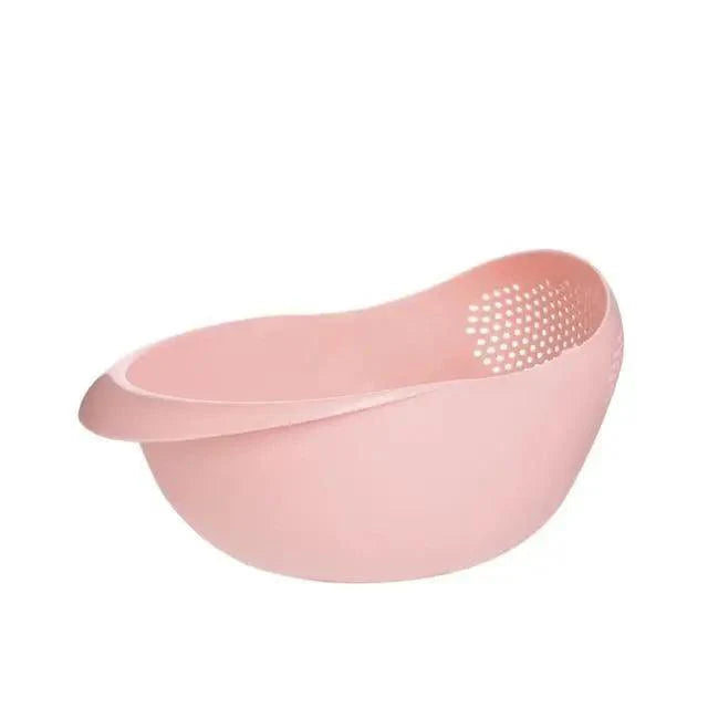 2PCS Nordic Food Grade Plastic Washing Filter Strainer Basket