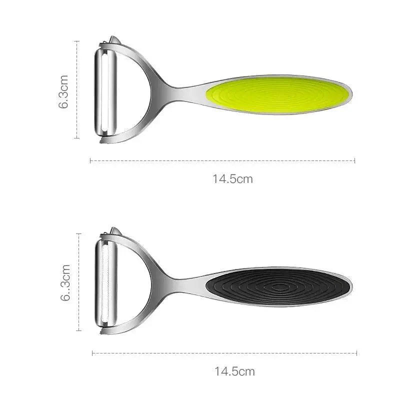 2PCS Top Quality Fruit and Vegetable Peeler Stainless Steel