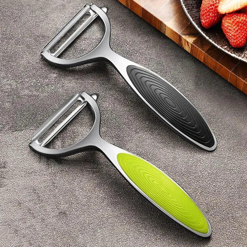 2PCS Top Quality Fruit and Vegetable Peeler Stainless Steel