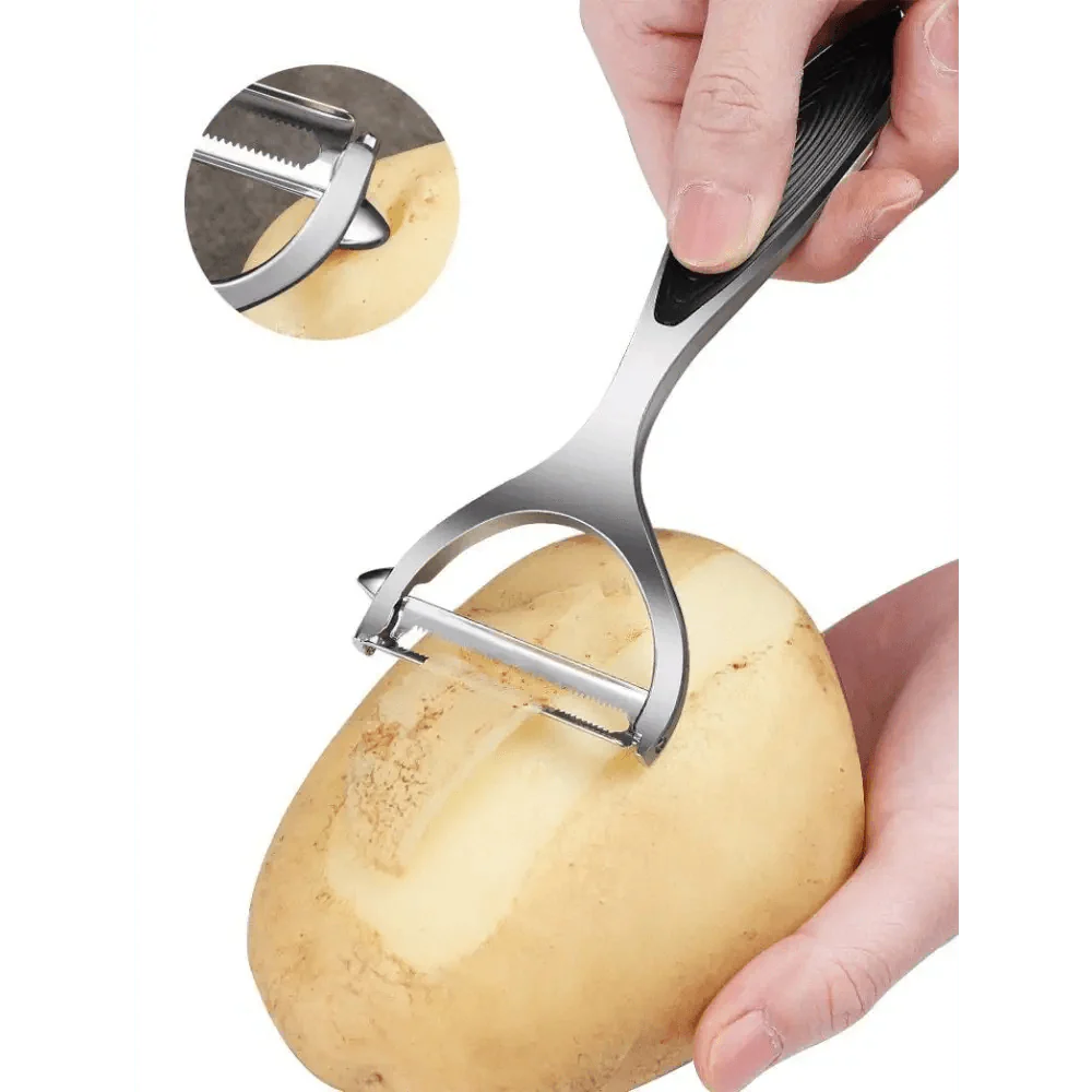 2PCS Top Quality Fruit and Vegetable Peeler Stainless Steel