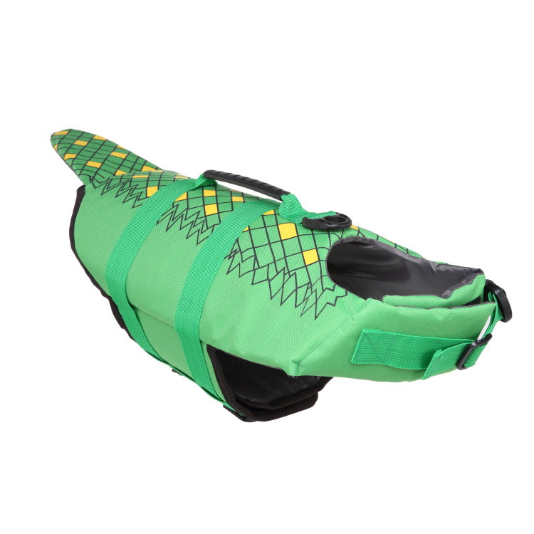 Mermaid Shark Pet Dog Swimming Life Vest Adjustable