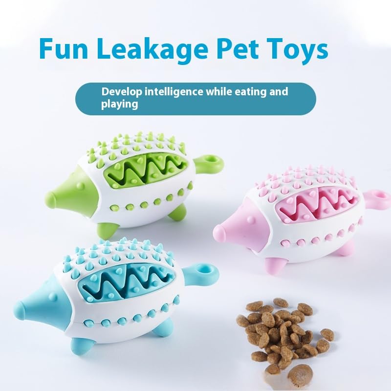 Dog Treat Interactive Chew Toy For Puppies Food-Leaking Design Teeth Grinding Cleaning