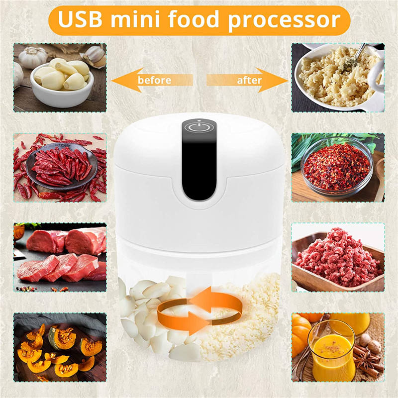 Electric Mini USB Rechargeable Multifunctional Chopper