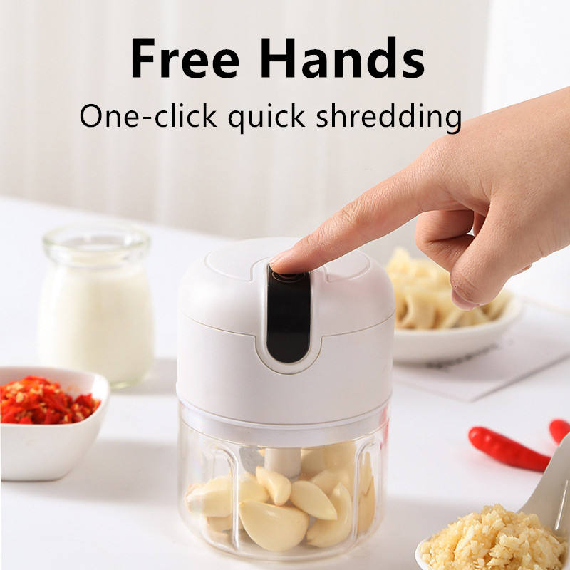Electric Mini USB Rechargeable Multifunctional Chopper