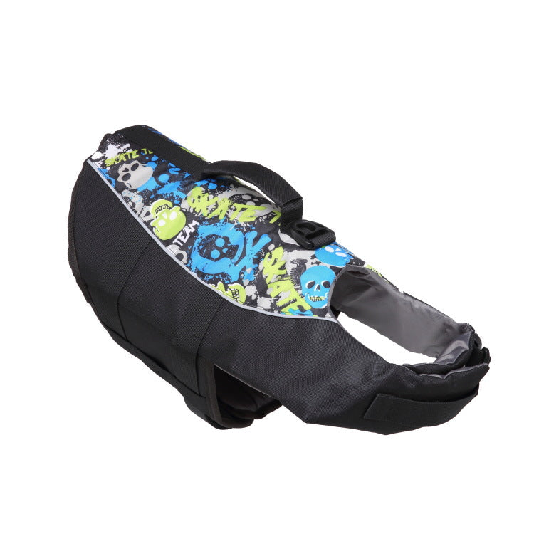 Mermaid Shark Pet Dog Swimming Life Vest Adjustable