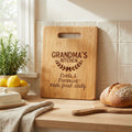 Grandma's Kitchen Cutting Board - Personalized Gift for Her, Mom, Nana, Grandmother