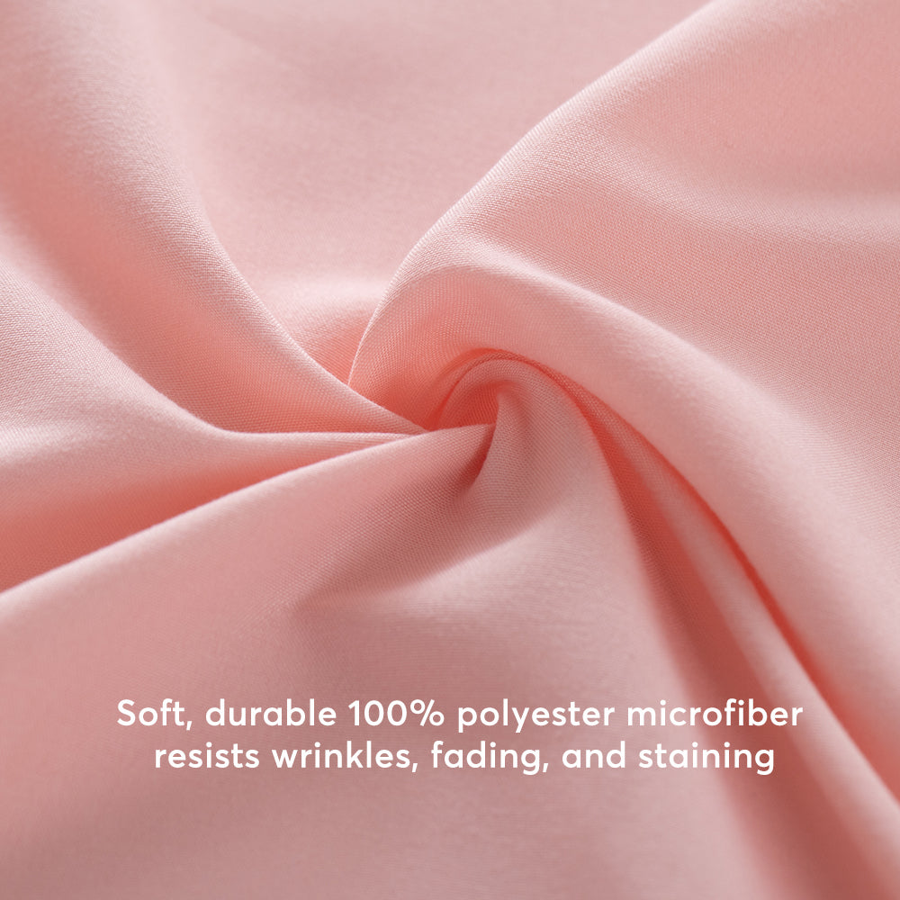 Kasentex Lightweight Duvet Cover Set - Breathable Bedding Set with Shams