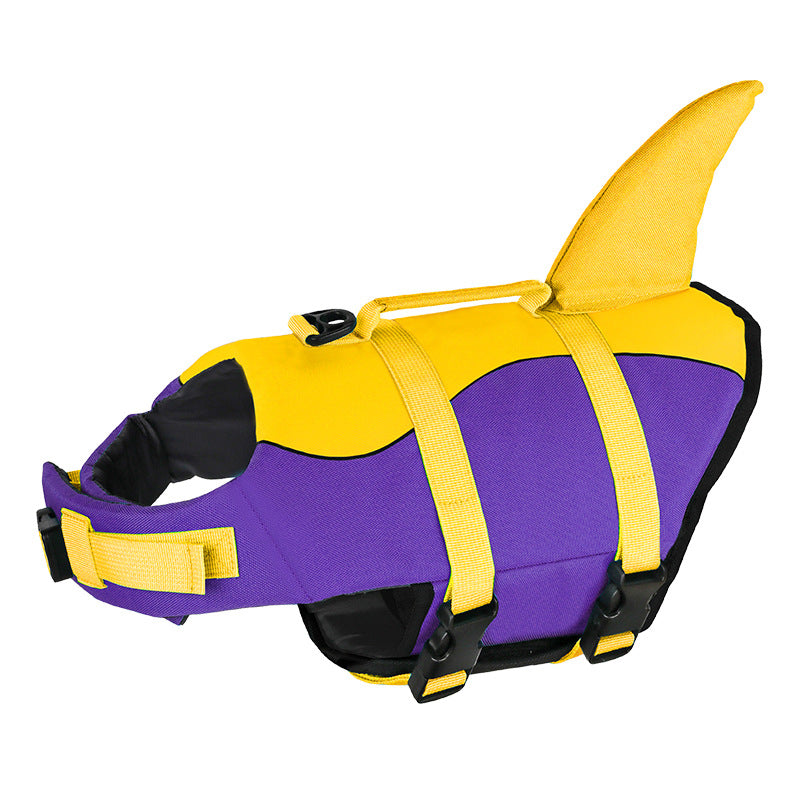 Mermaid Shark Pet Dog Swimming Life Vest Adjustable