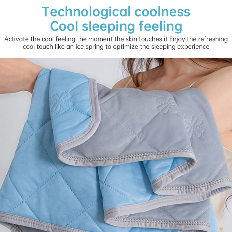 Grade A Cooling Blanket: Soft, breathable, king/queen size, summer lightweight comforter