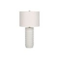 Table Lamp, Lighting, Resin, Transitional - Cream