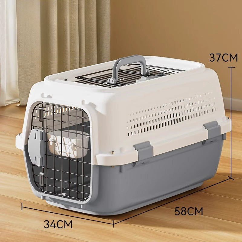 Pet Carrier For Small Dogs & Cats, Airline Approved Travel Crate
