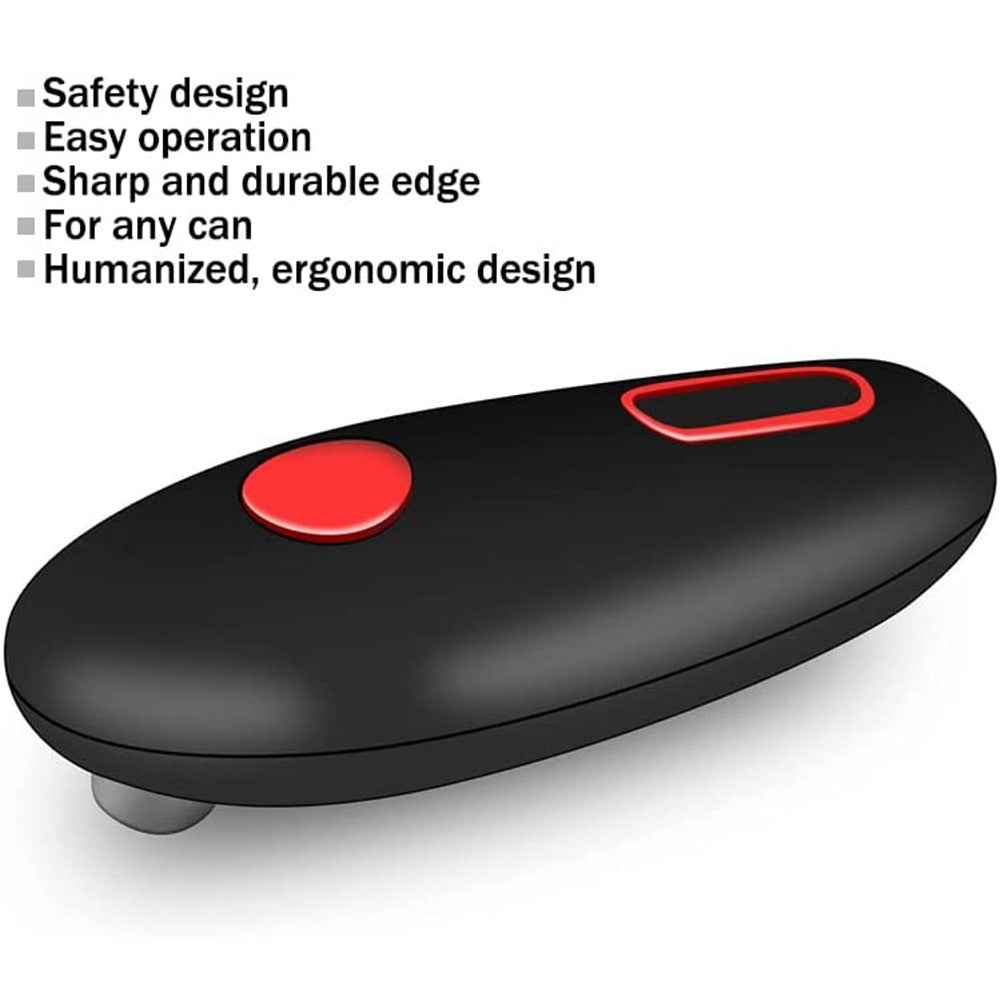 Electric Can Opener Automatic One Touch Portable Kitchen Hand Free