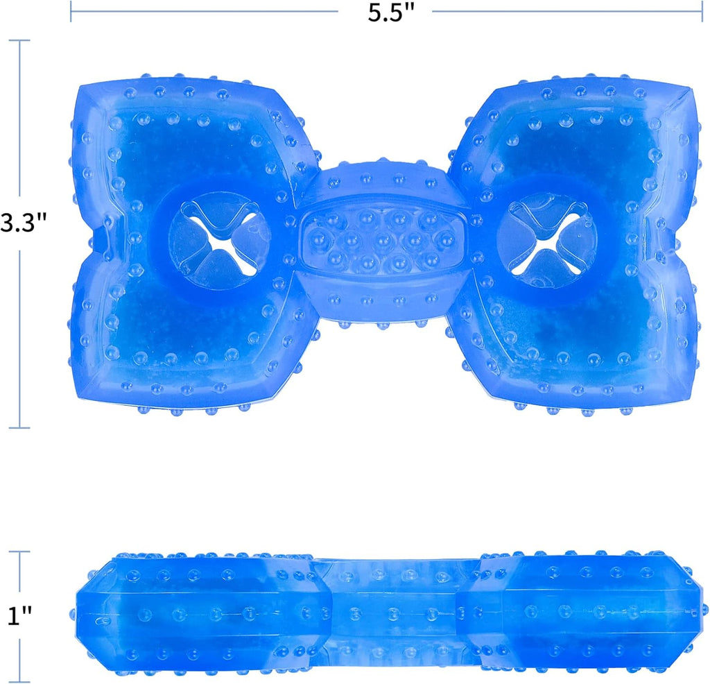 Pet Teether Cooling Chew Teething Toy For Puppies Fit With Treats