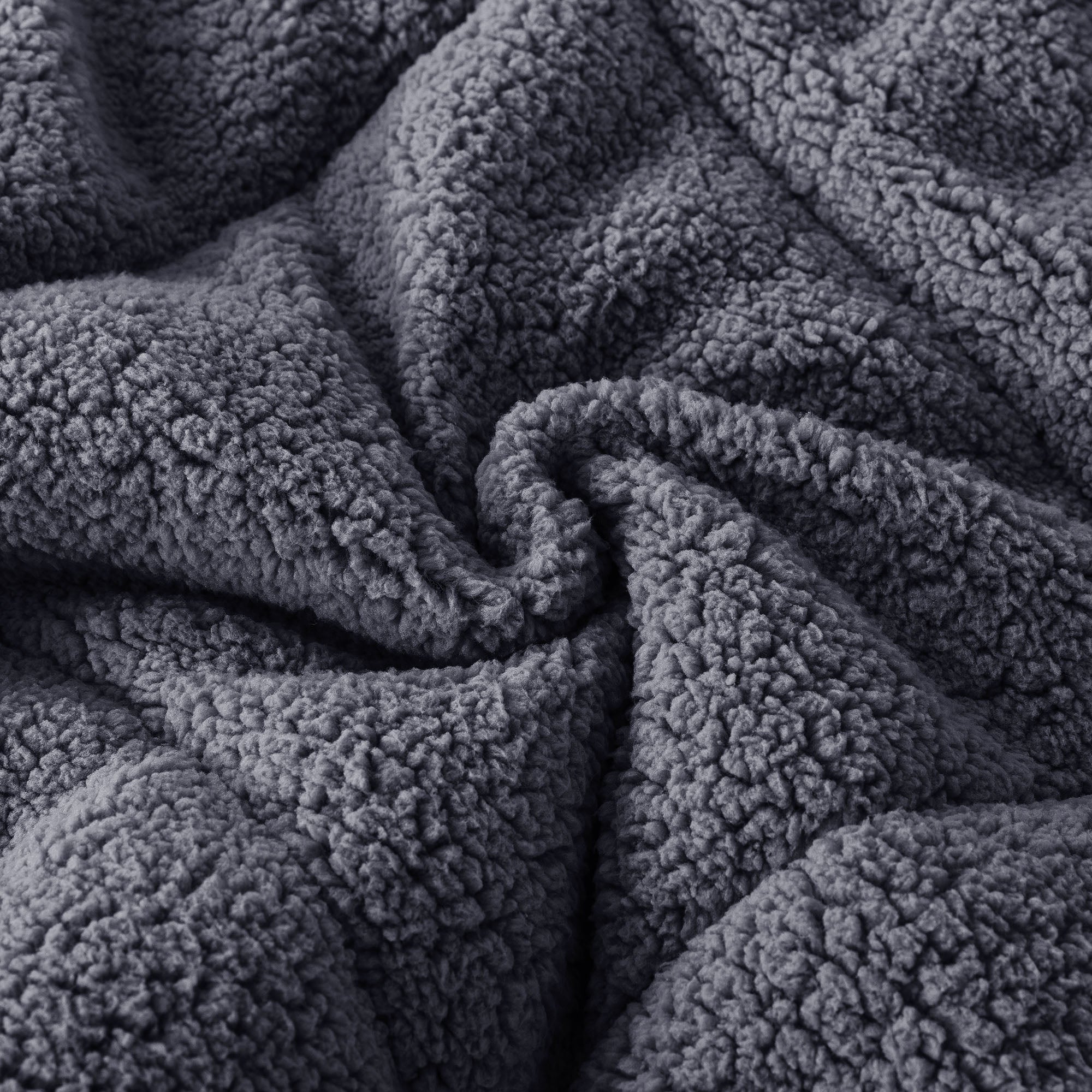 Kasentex Reversible All-Season Plush Comforter Set Twin/Queen/King - Warm Plush Bedding