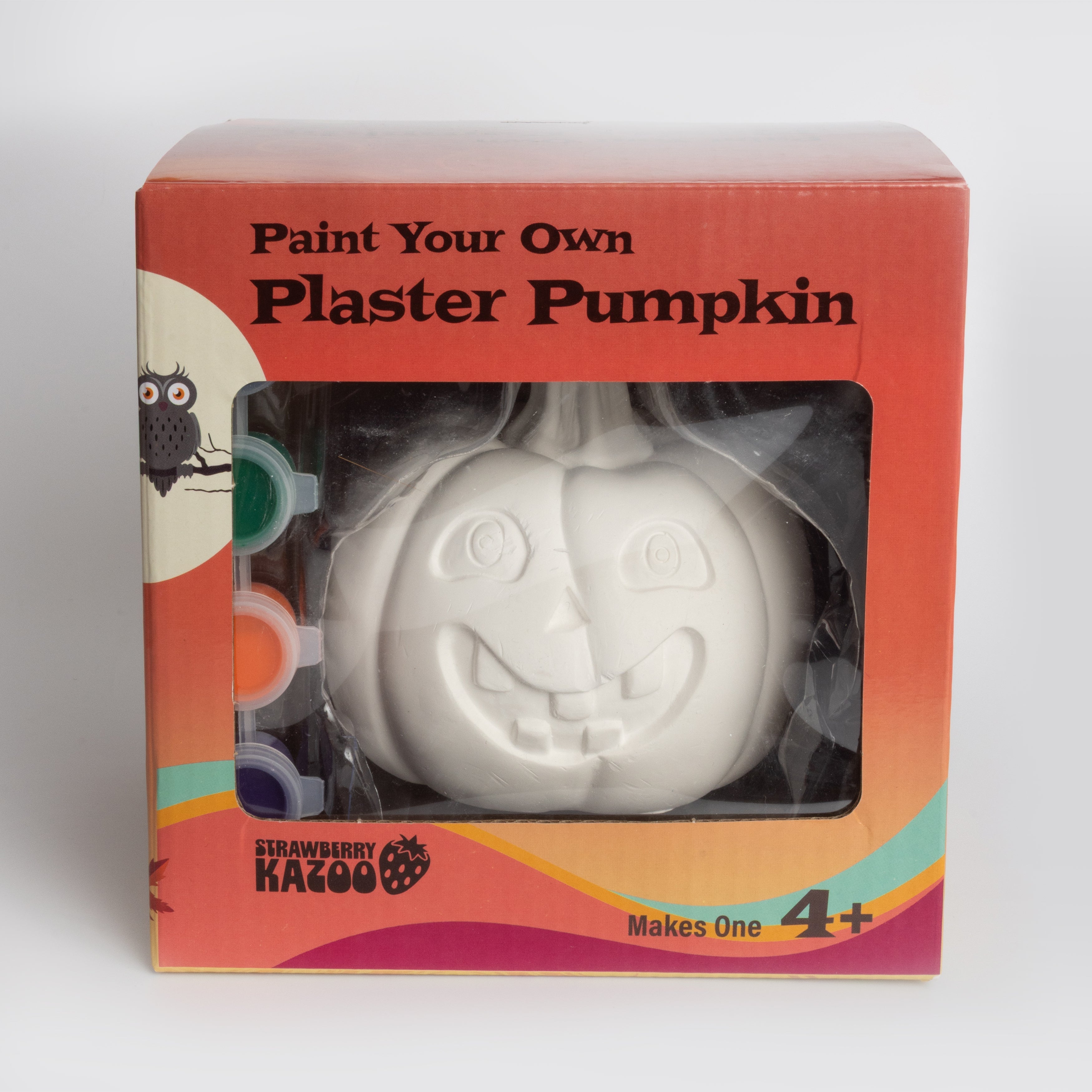 Strawberry Kazoo™ Paint-Your-Own Jack O' Lantern Halloween DIY Craft Kit