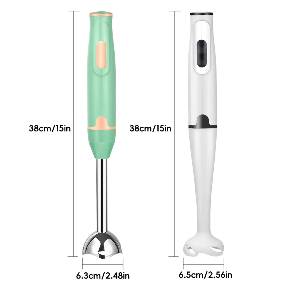 New Electric Blender EU/US/UK Plug Stirring Rod Mixer Stainless Steel Stick Hand Blender
