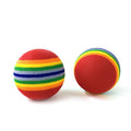 Cat Toy Interactive Rainbow Balls