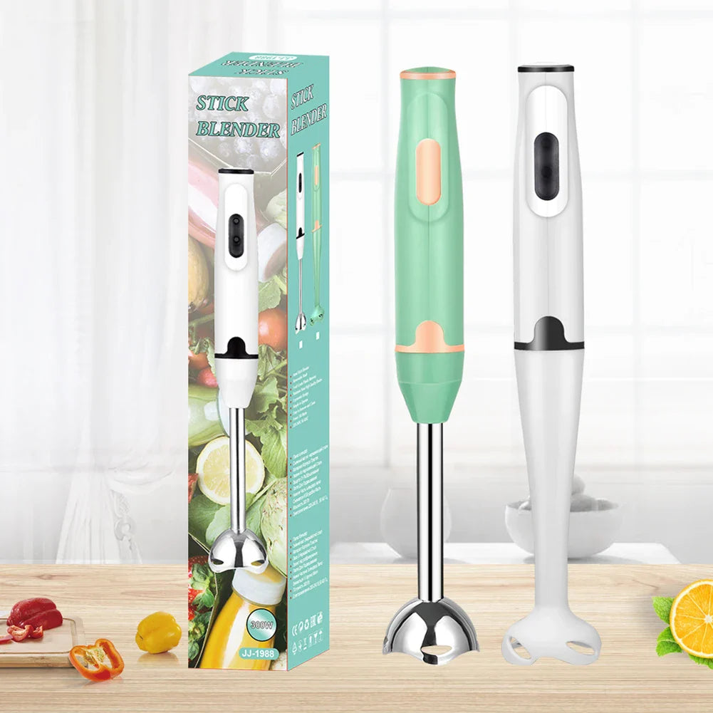 New Electric Blender EU/US/UK Plug Stirring Rod Mixer Stainless Steel Stick Hand Blender
