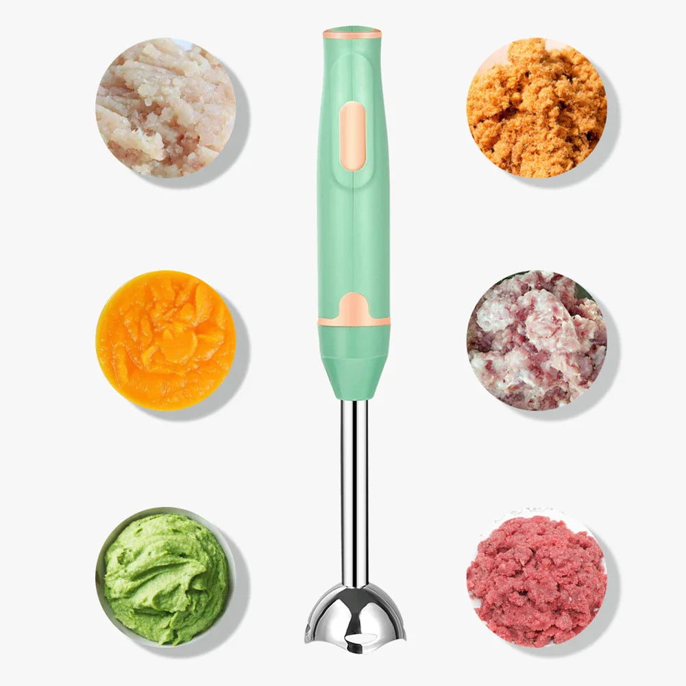 New Electric Blender EU/US/UK Plug Stirring Rod Mixer Stainless Steel Stick Hand Blender