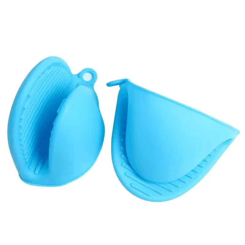 2Pcs Silicone Pot Holder Gloves Non-Slip Grip