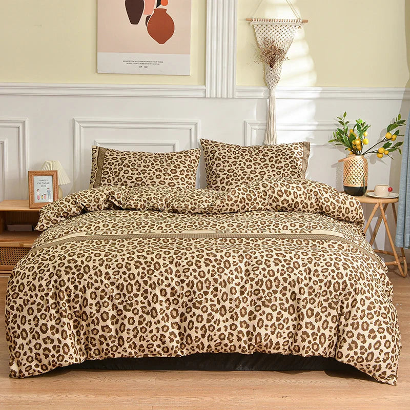 Black & White Bedding Set for Double Bed Queen/King Comforter Sets Single Duvet Cover