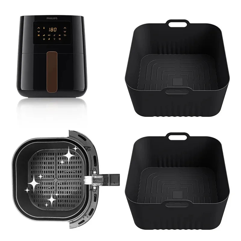 Silicone Air Fryer Mould for for Philips HD9252 HD9200 HD9255 Air Fryer Accessories
