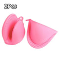 2Pcs Silicone Pot Holder Gloves Non-Slip Grip