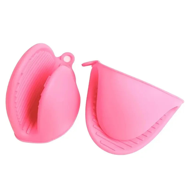 2Pcs Silicone Pot Holder Gloves Non-Slip Grip