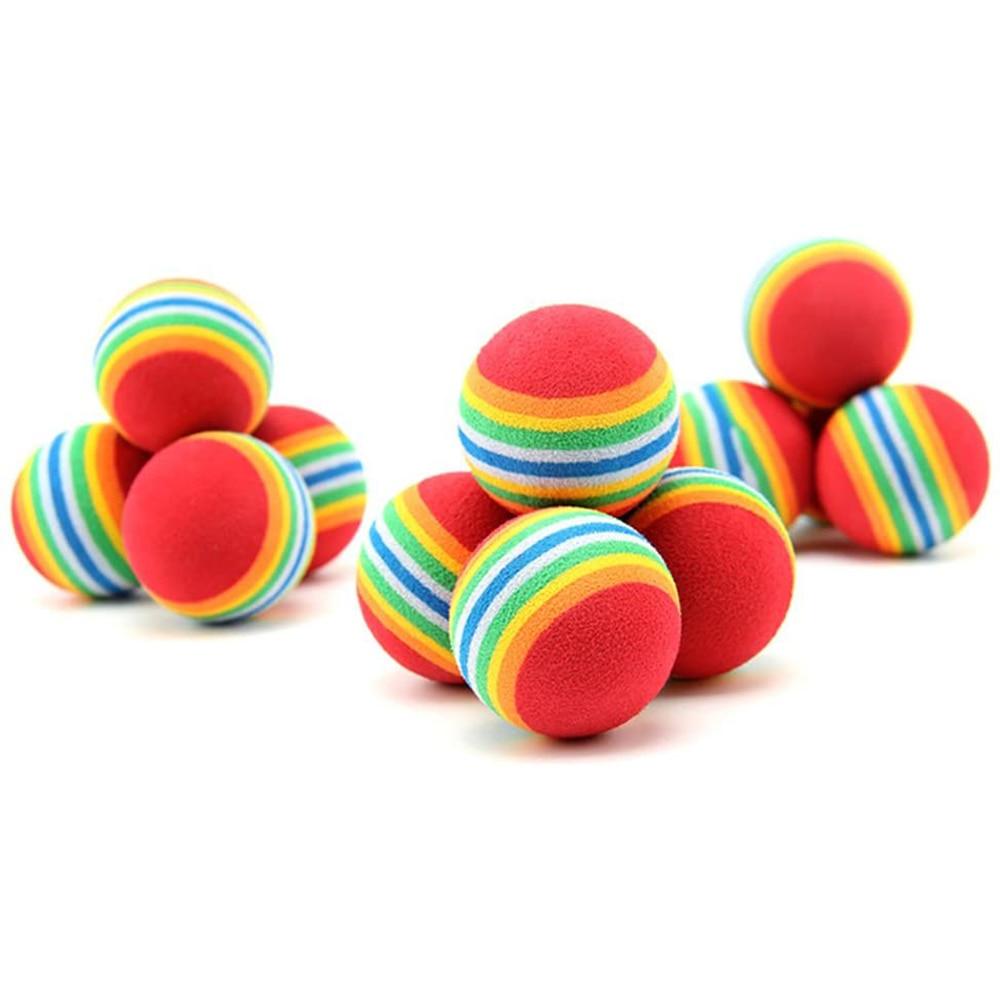 Cat Toy Interactive Rainbow Balls