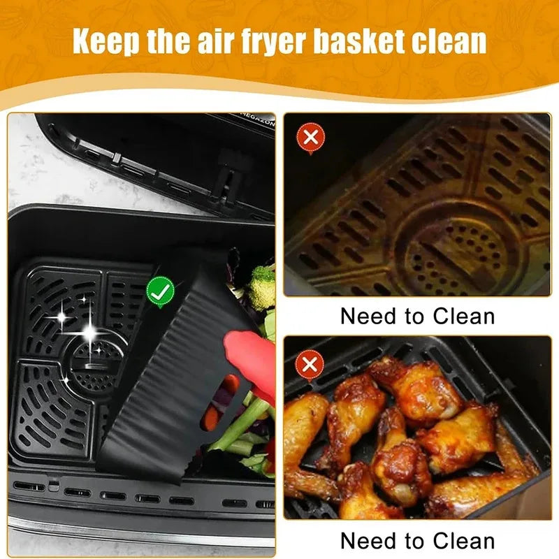 Silicone Air Fryer Mould for for Philips HD9252 HD9200 HD9255 Air Fryer Accessories