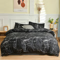 Black & White Bedding Set for Double Bed Queen/King Comforter Sets Single Duvet Cover