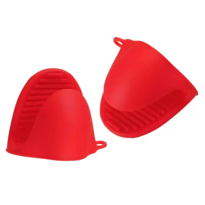 2Pcs Silicone Pot Holder Gloves Non-Slip Grip