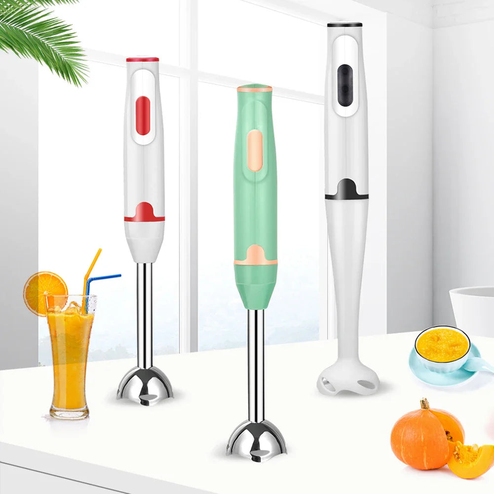 New Electric Blender EU/US/UK Plug Stirring Rod Mixer Stainless Steel Stick Hand Blender