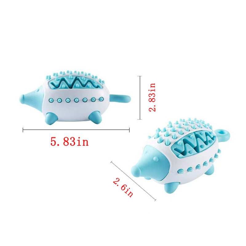 Dog Treat Interactive Chew Toy For Puppies Food-Leaking Design Teeth Grinding Cleaning