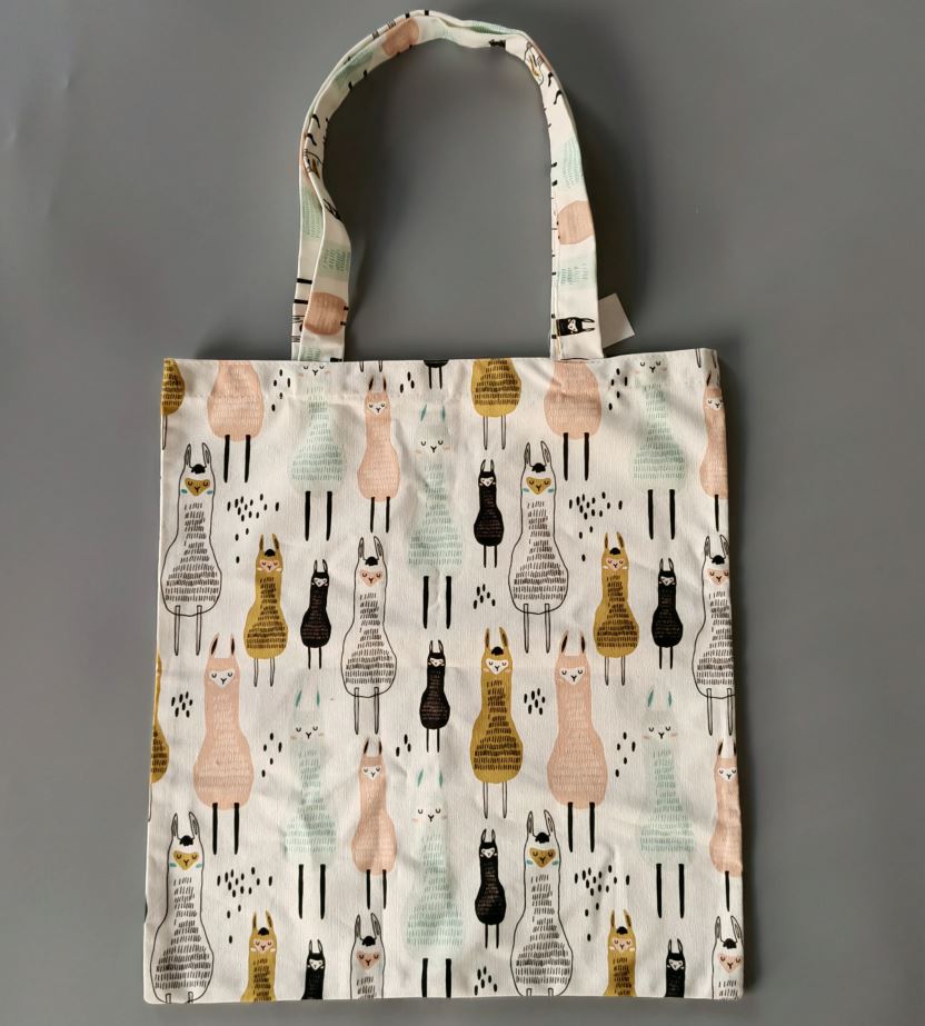 Alpaca Kitchen Tea Towel, Oven Mitt + Pot Holder, Grocery Tote Bag