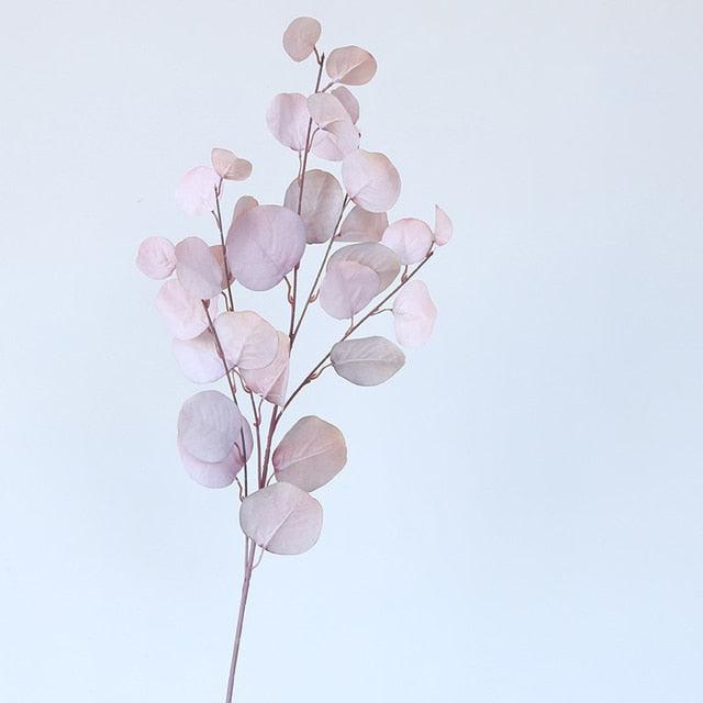 Artificial Eucalyptus Flower Plant Leaf Long Branch  Home Bedroom Wall Decoration