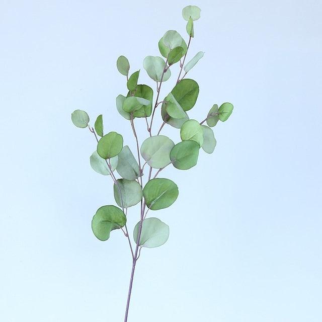 Artificial Eucalyptus Flower Plant Leaf Long Branch  Home Bedroom Wall Decoration