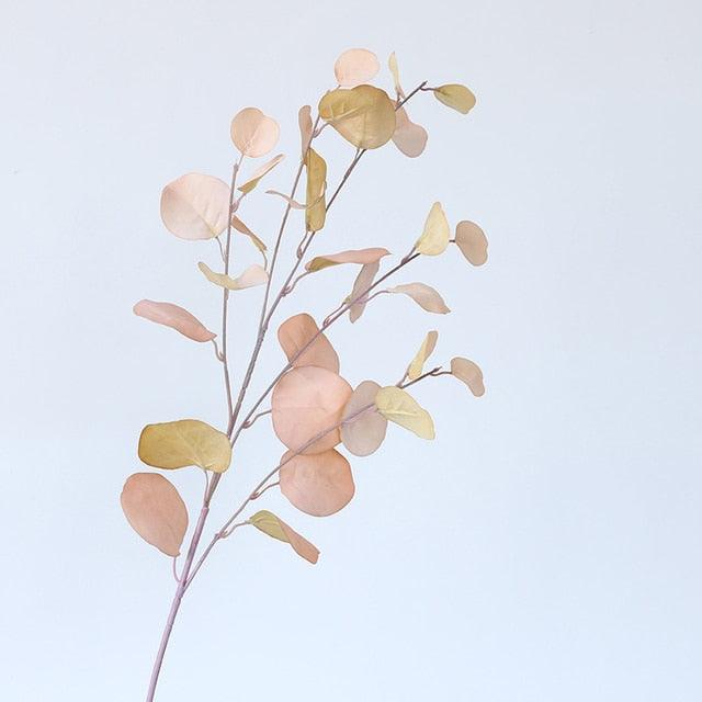Artificial Eucalyptus Flower Plant Leaf Long Branch  Home Bedroom Wall Decoration