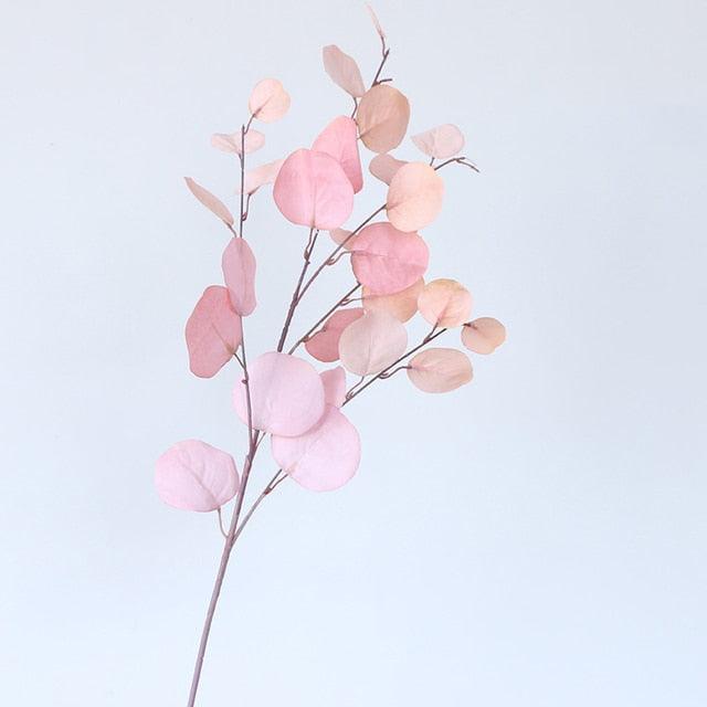 Artificial Eucalyptus Flower Plant Leaf Long Branch  Home Bedroom Wall Decoration
