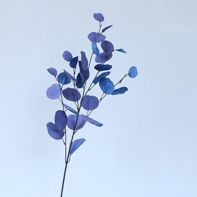 Artificial Eucalyptus Flower Plant Leaf Long Branch  Home Bedroom Wall Decoration