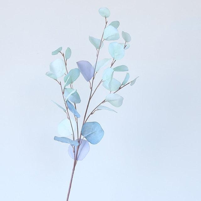 Artificial Eucalyptus Flower Plant Leaf Long Branch  Home Bedroom Wall Decoration