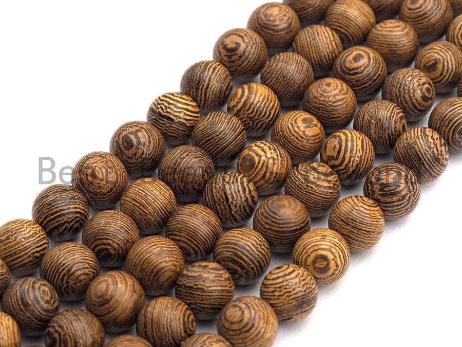 Natural Smooth Round Wood beads, 6mm/8mm/10mm/12mm Natural Brown Wood beads